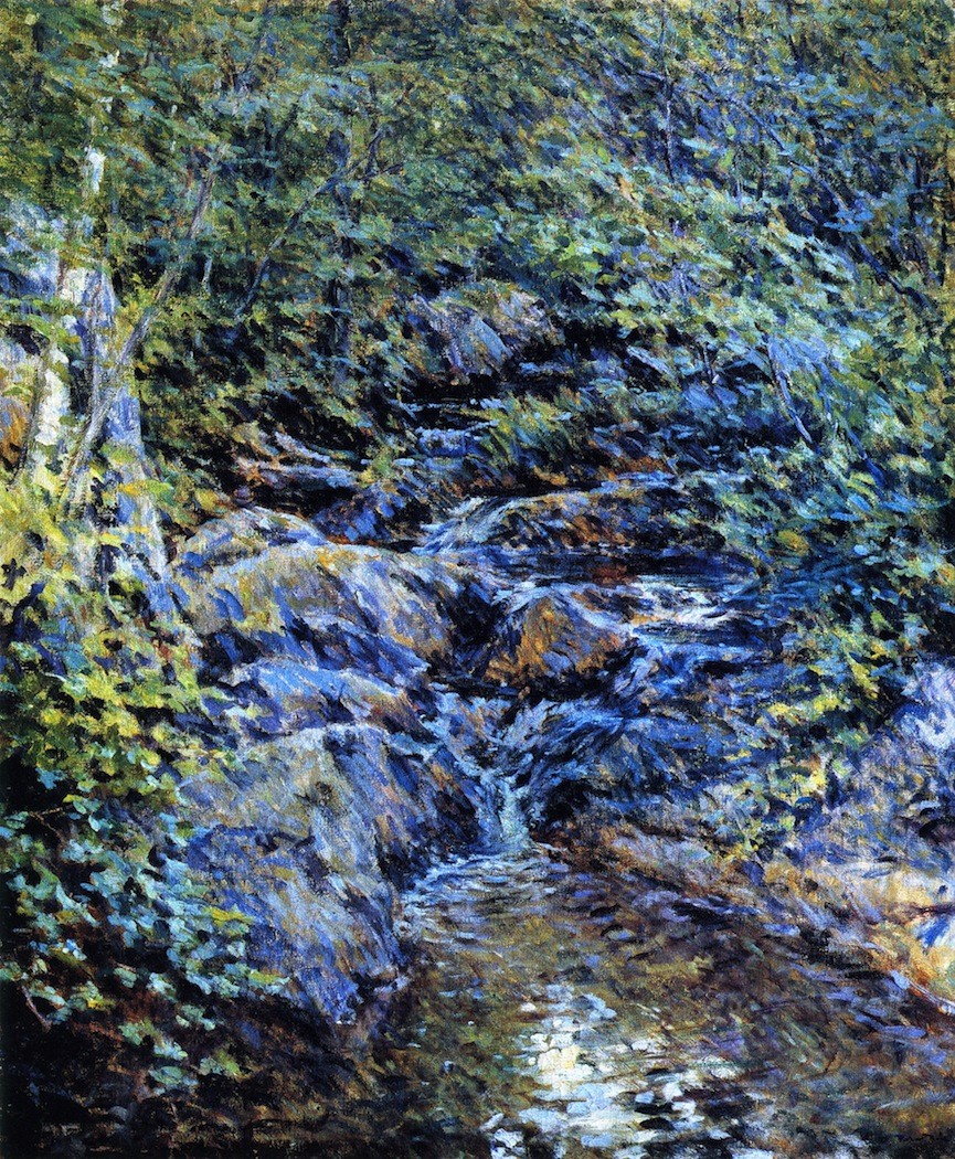 Landscape with Waterfall by Robert Lewis Reid