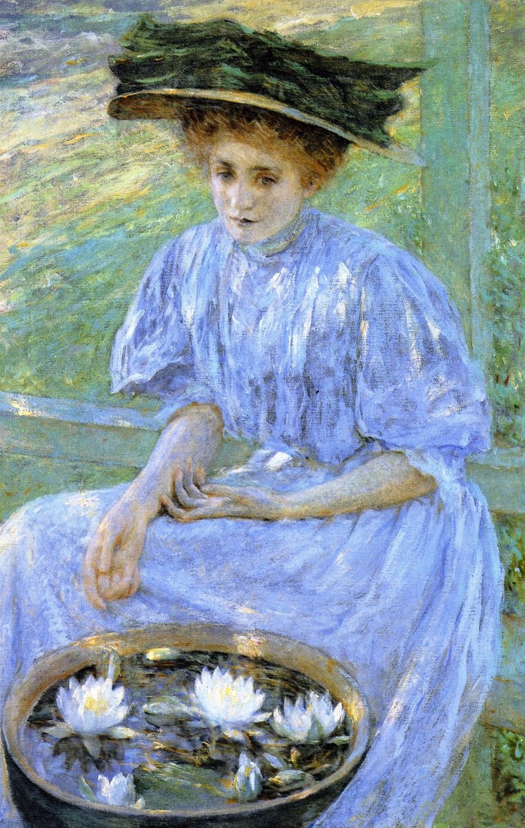 Pond Lilies by Robert Lewis Reid