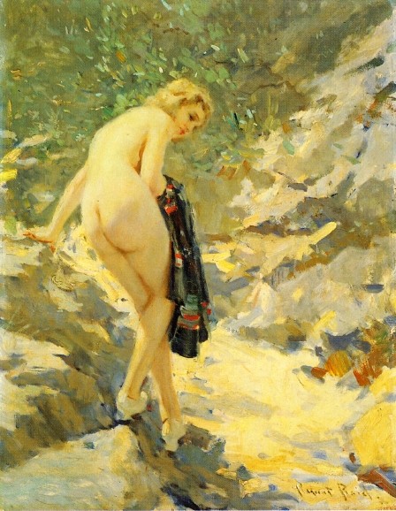 The Bather by Robert Lewis Reid