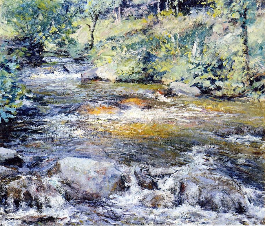 The Brook by Robert Lewis Reid