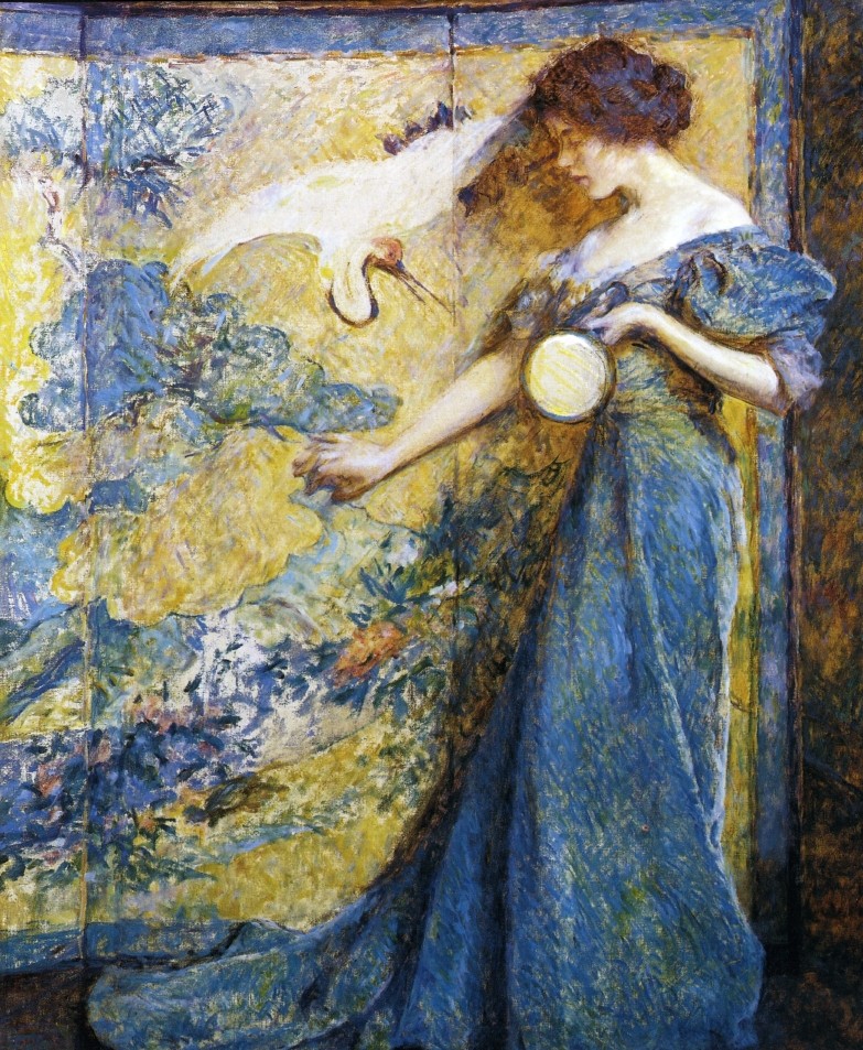The Mirror by Robert Lewis Reid