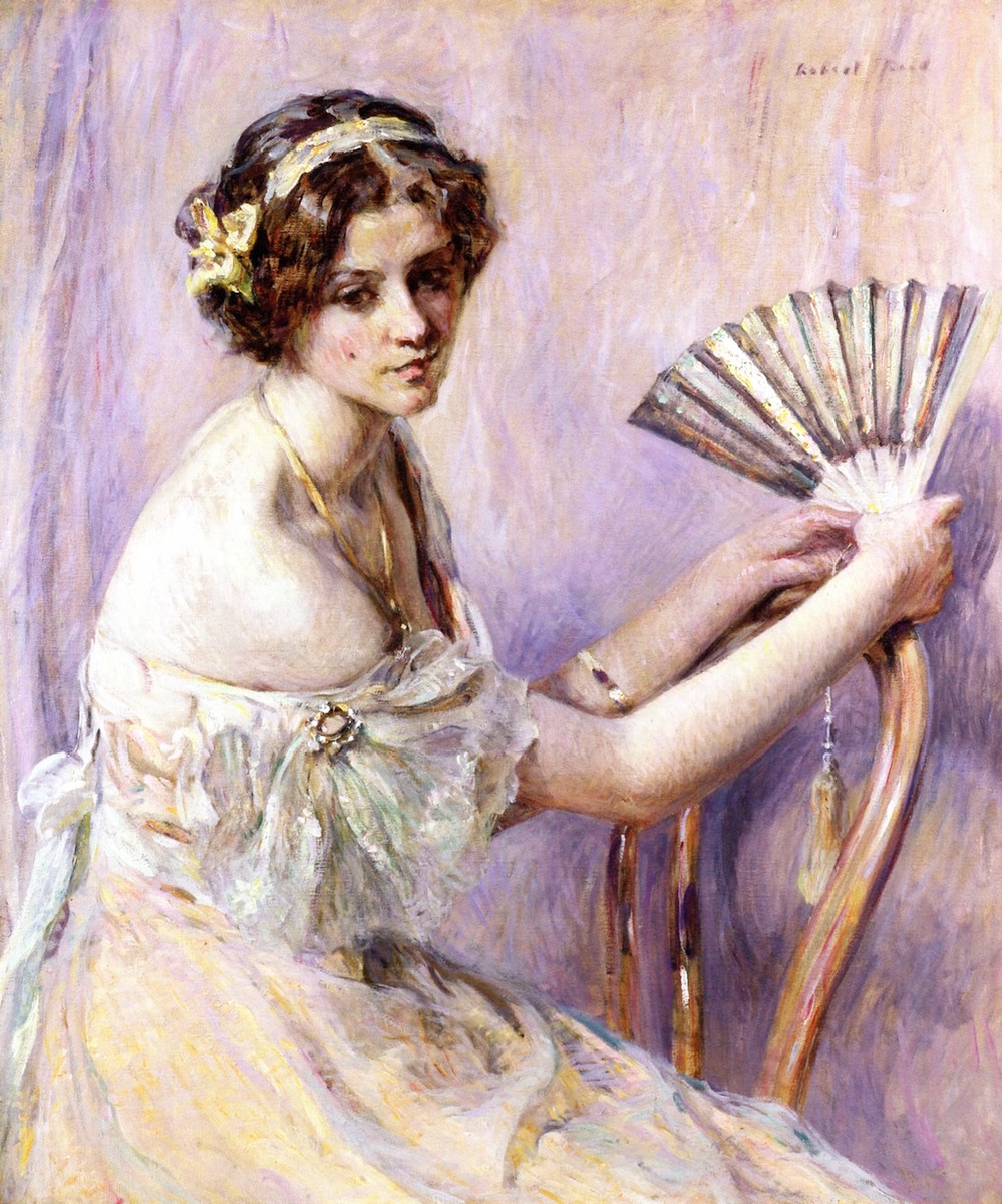 The Pearl Fan by Robert Lewis Reid