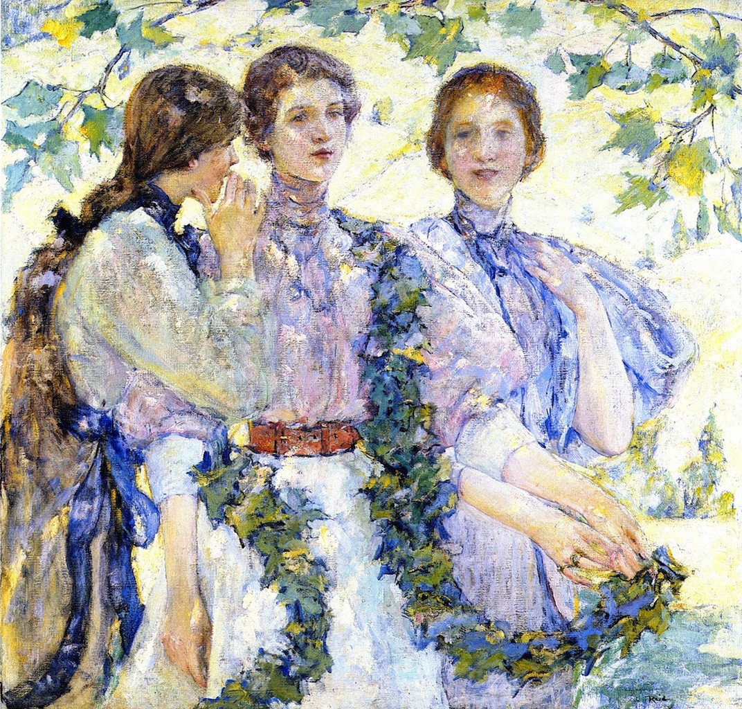 The Trio by Robert Lewis Reid