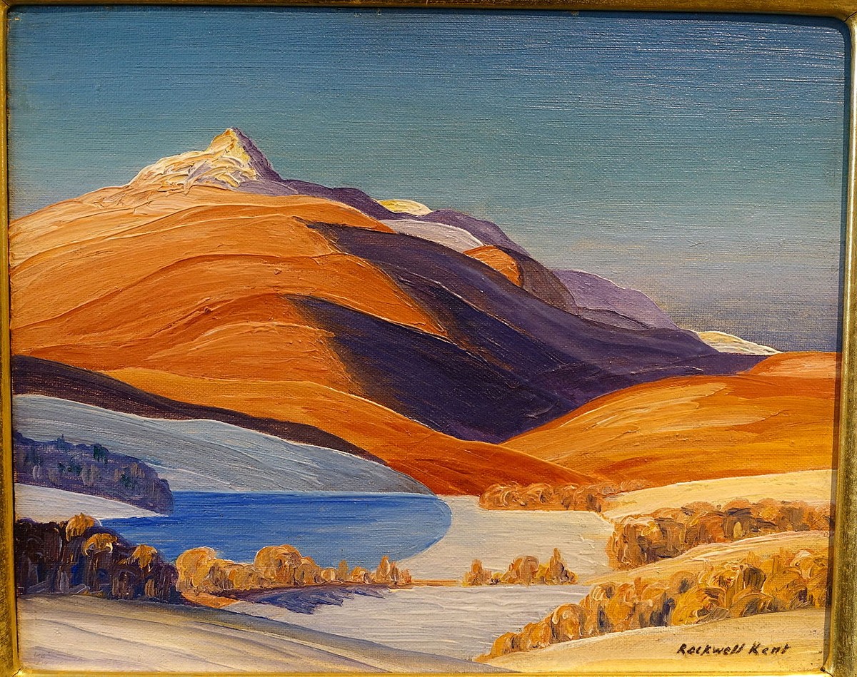 Vermont Study by Rockwell Kent