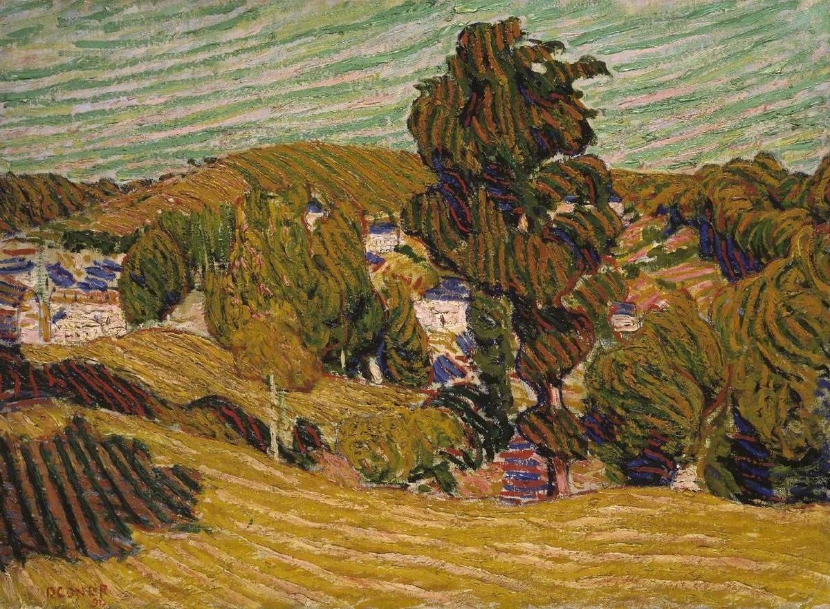 Yellow Landscape by Roderic O'Conor