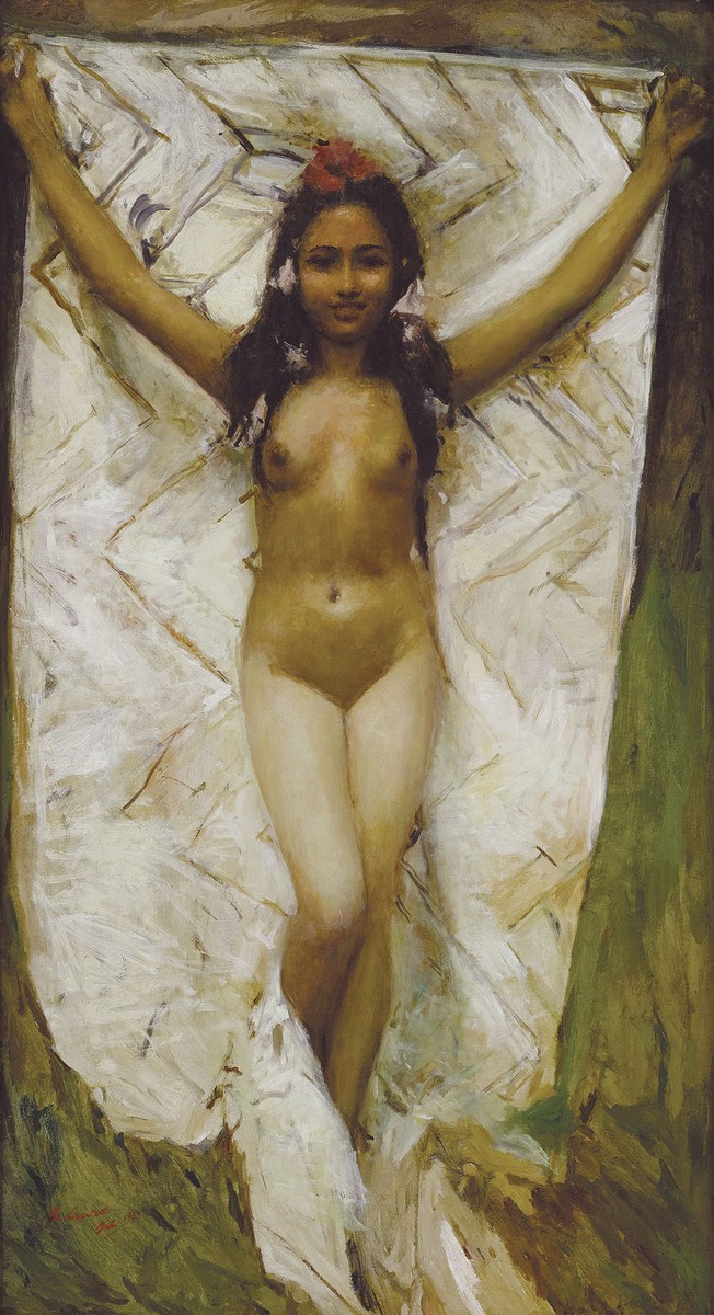 Tigah, the Balinese Goddess by Romualdo Locatelli
