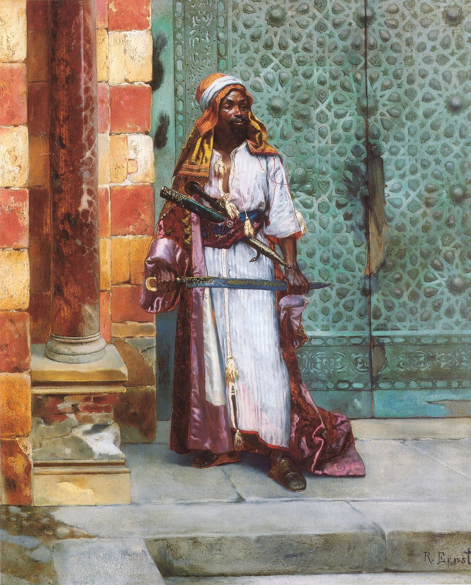 Standing Guard by Rudolf Ernst