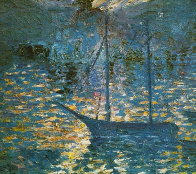 Boat by Salvador Dali