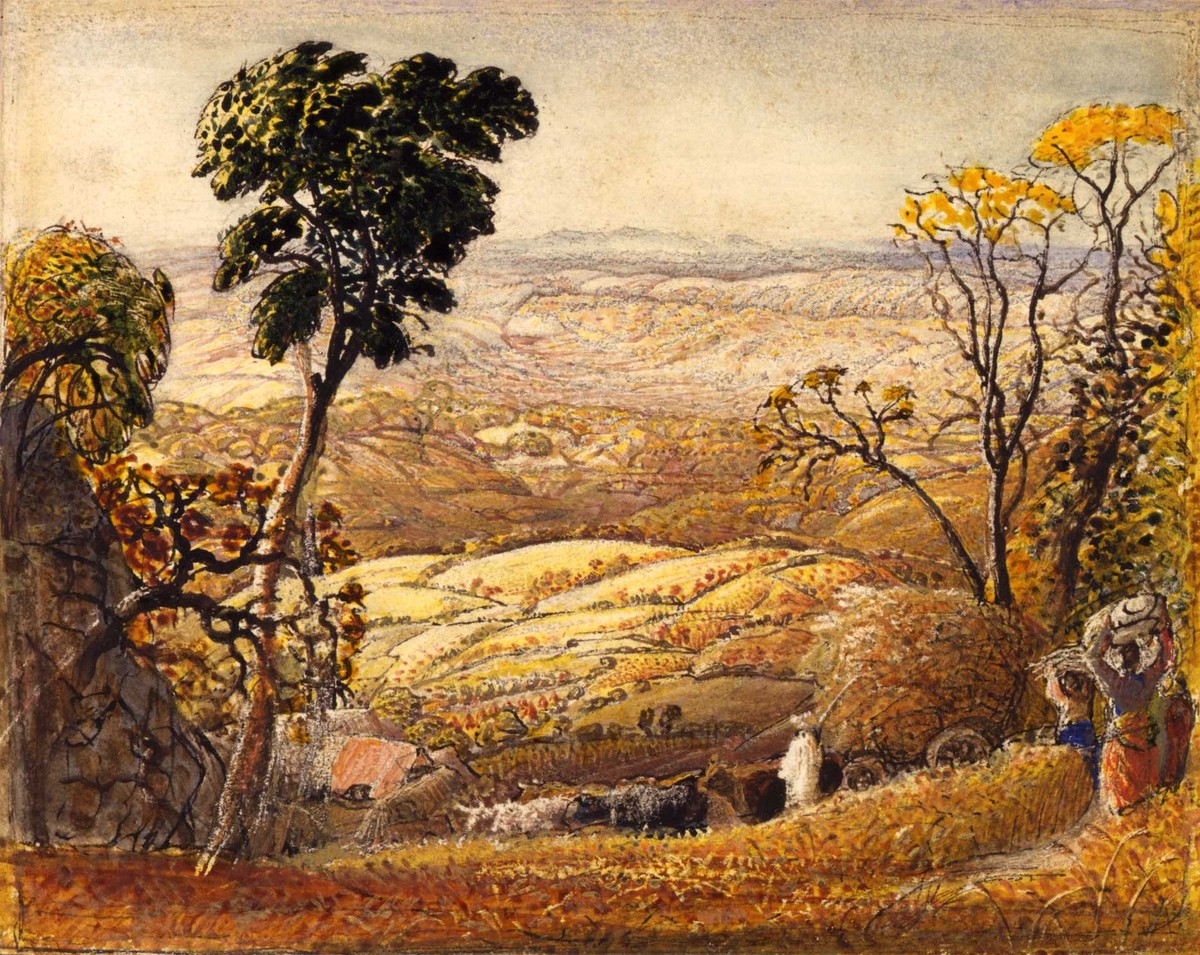 The Golden Valley by Samuel Palmer