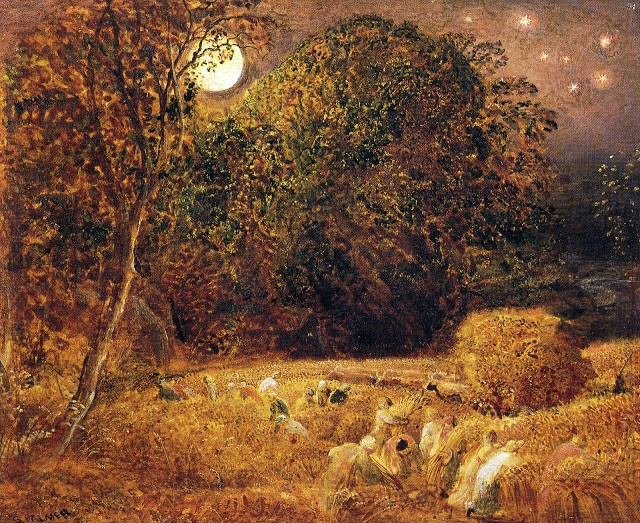 The Harvest Moon by Samuel Palmer