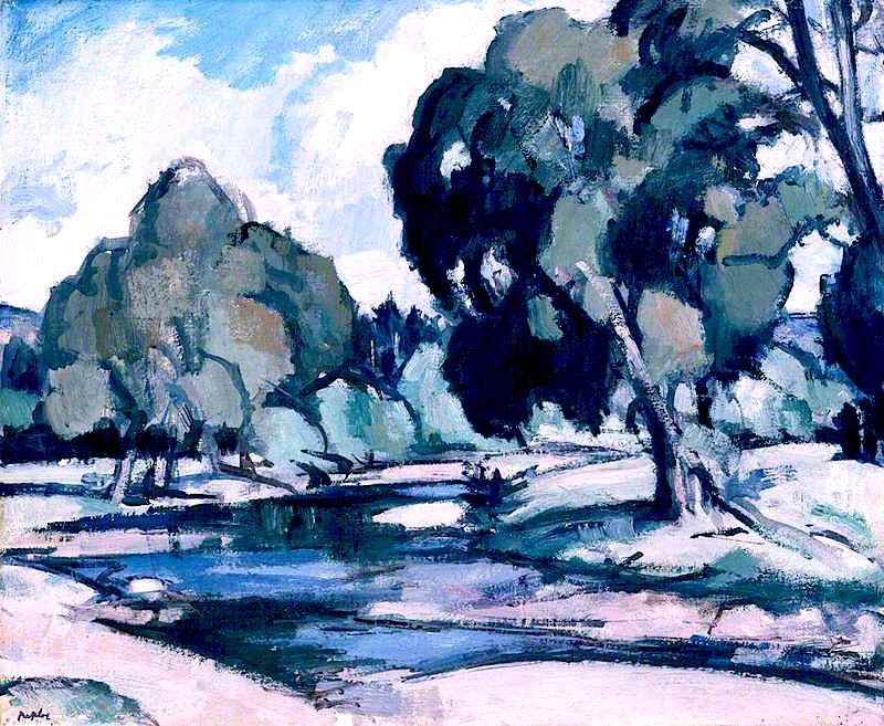 River 1933 by Samuel Peploe