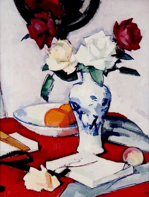 Roses by Samuel Peploe