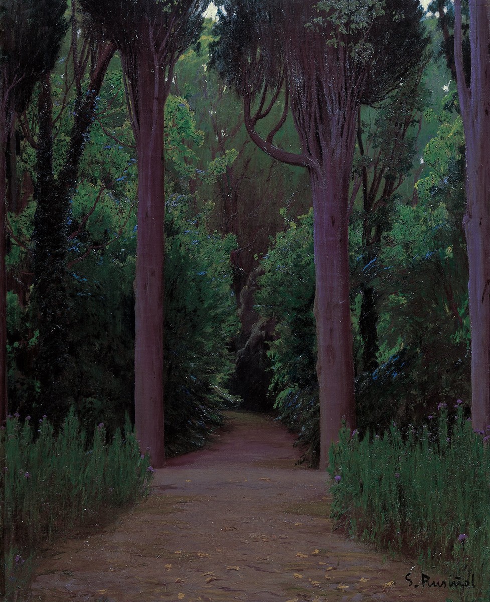 Path in a Park by Santiago Rusinol
