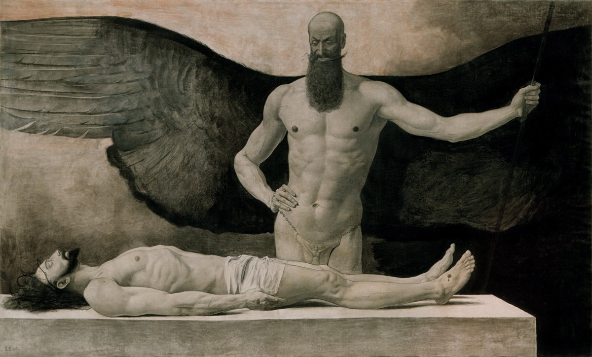 Triumph of Darkness by Sascha Schneider