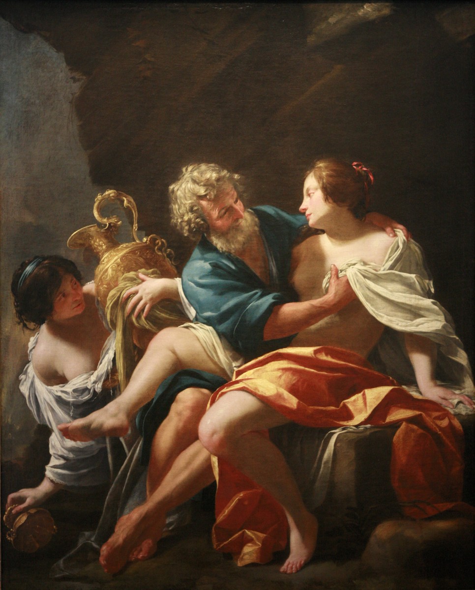 Lot and his Daughters by Simon Vouet
