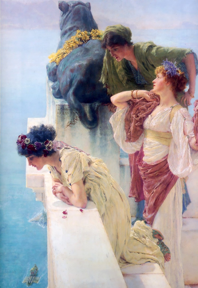 A Coign of Vantage by Sir Lawrence Alma-Tadema