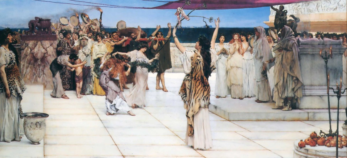 A Dedication to Bacchus by Sir Lawrence Alma-Tadema