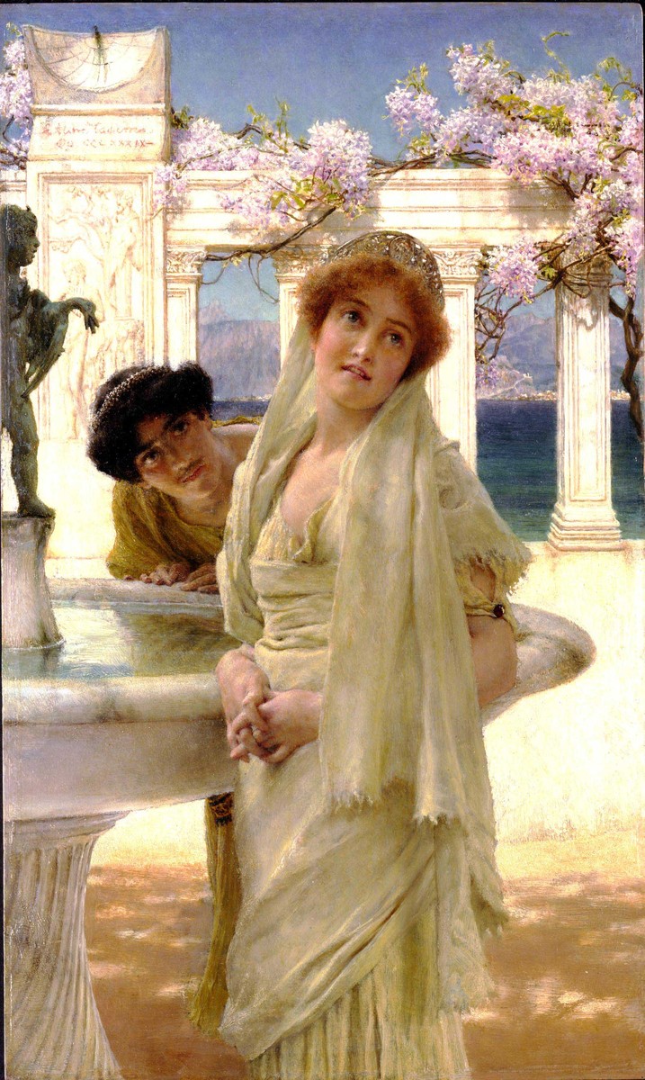 A Difference of Opinion by Sir Lawrence Alma-Tadema