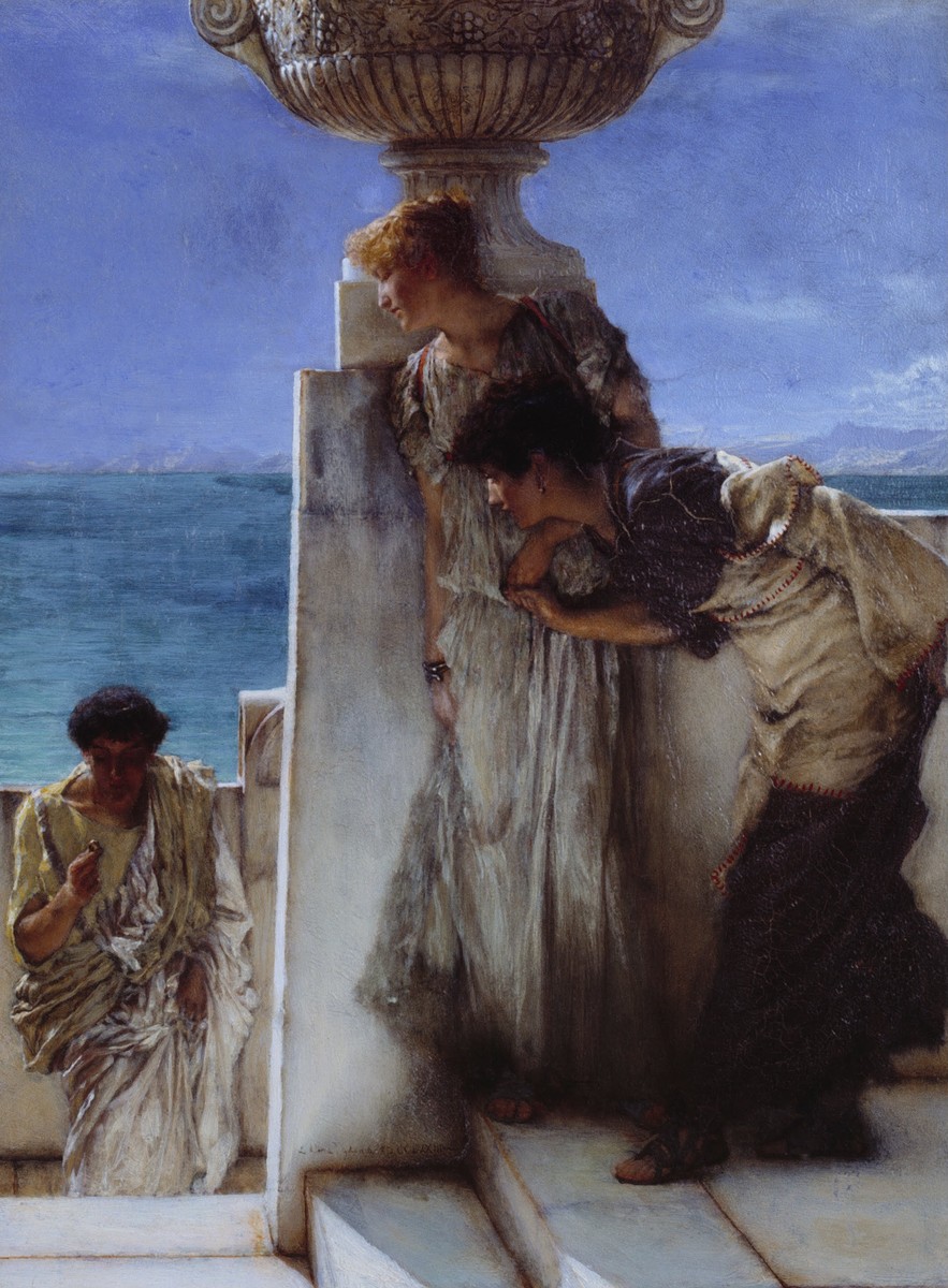 A Foregone Conclusion by Sir Lawrence Alma-Tadema