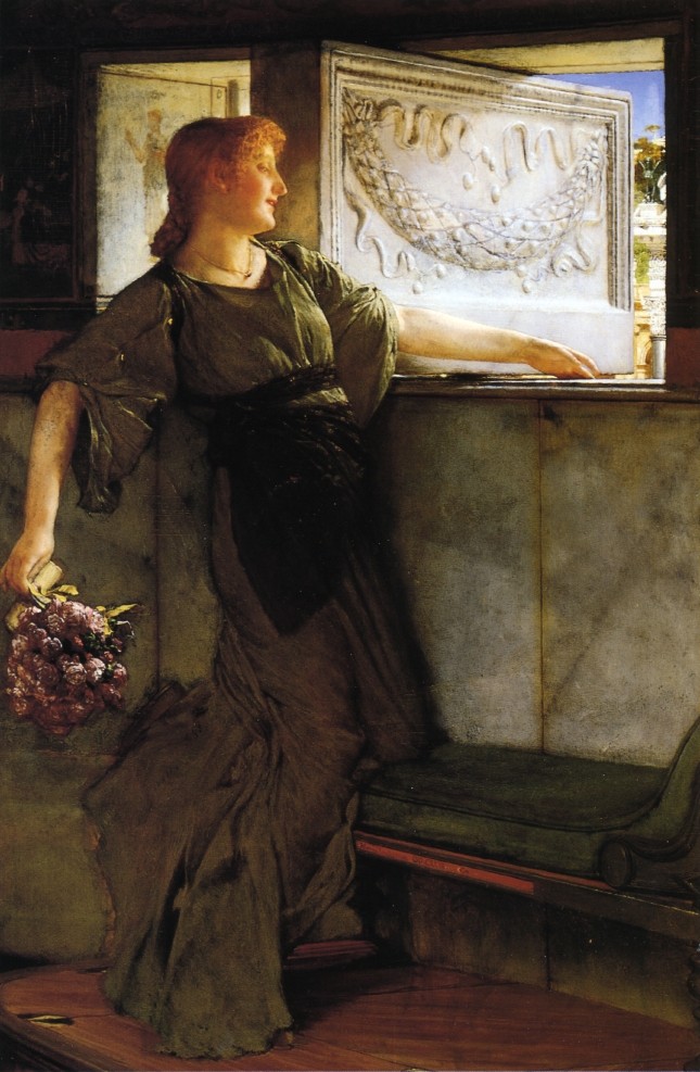 A Love Missle by Sir Lawrence Alma-Tadema