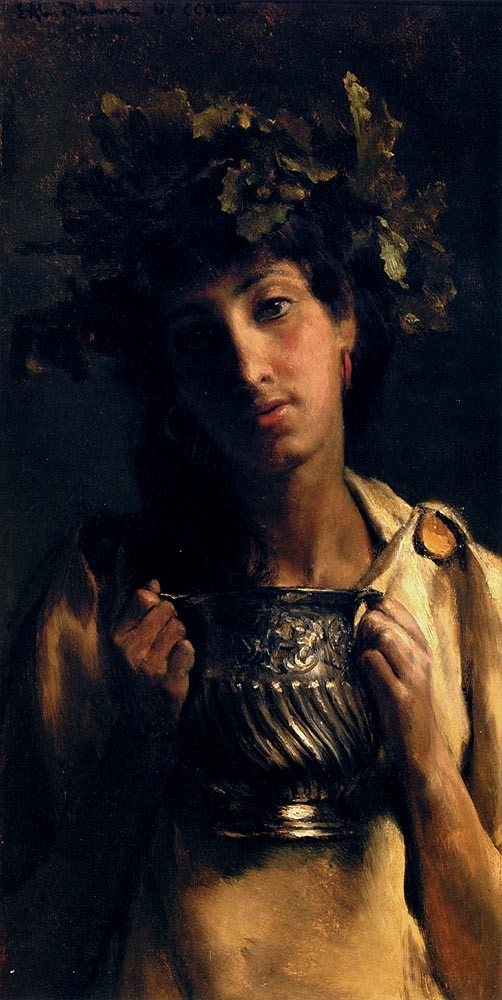 A Prize For The Artists Corp by Sir Lawrence Alma-Tadema
