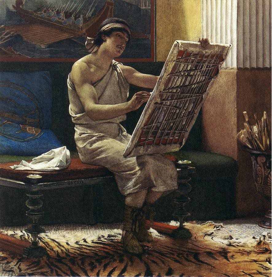 A Roman Artist by Sir Lawrence Alma-Tadema