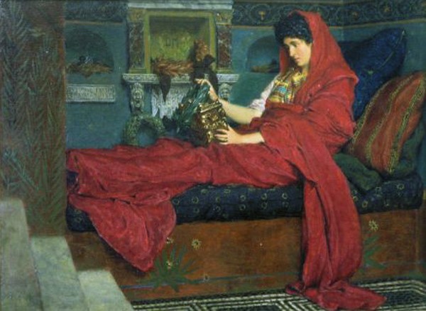 Agrippina with the Ashes of Germanicus by Sir Lawrence Alma-Tadema