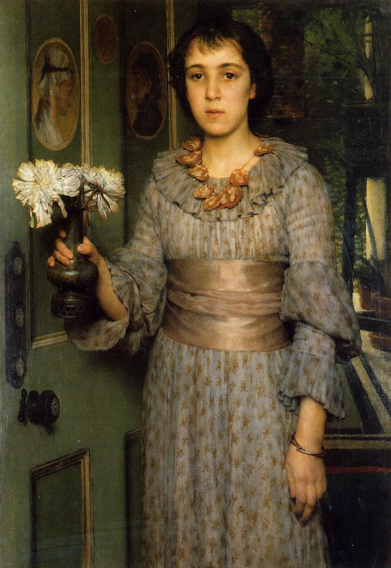 Anna Alma Tadema by Sir Lawrence Alma-Tadema