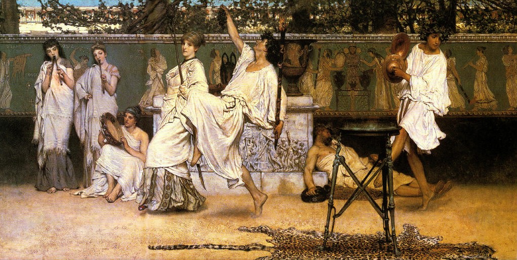 Bacchanale by Sir Lawrence Alma-Tadema