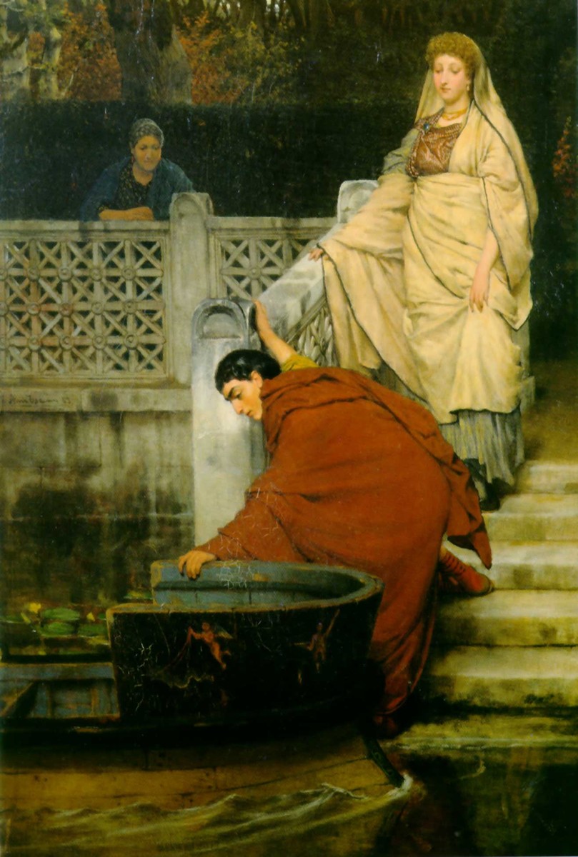 Boating by Sir Lawrence Alma-Tadema