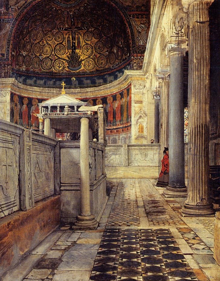 Chiesa San Clemente by Sir Lawrence Alma-Tadema