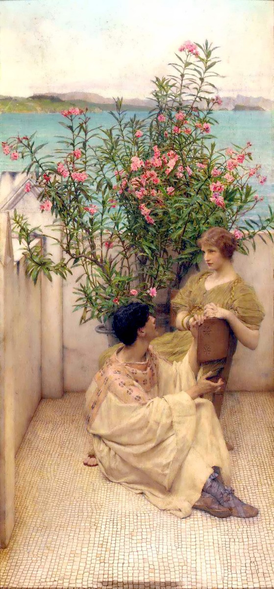 Courtship by Sir Lawrence Alma-Tadema