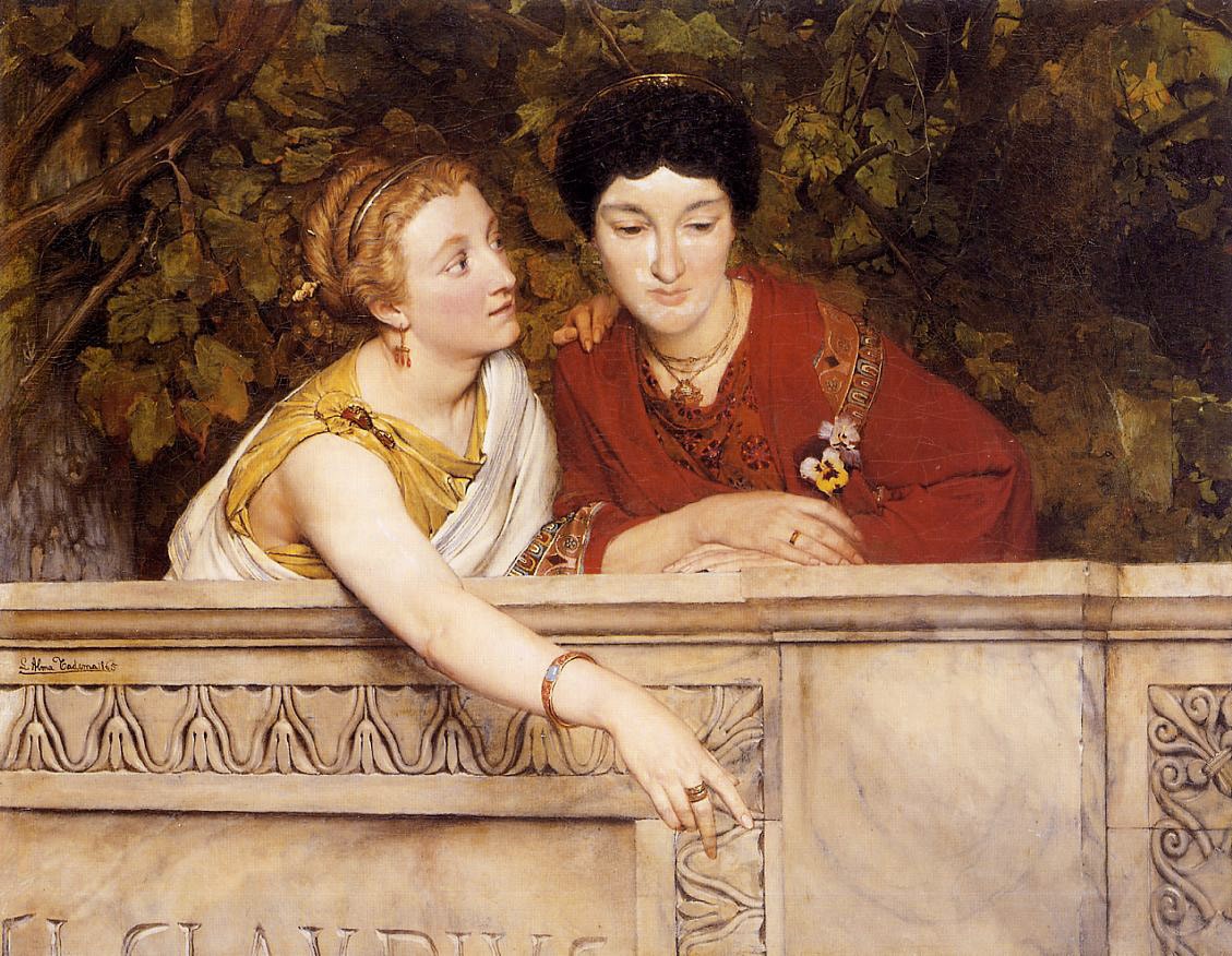 Gallo Roman Women by Sir Lawrence Alma-Tadema