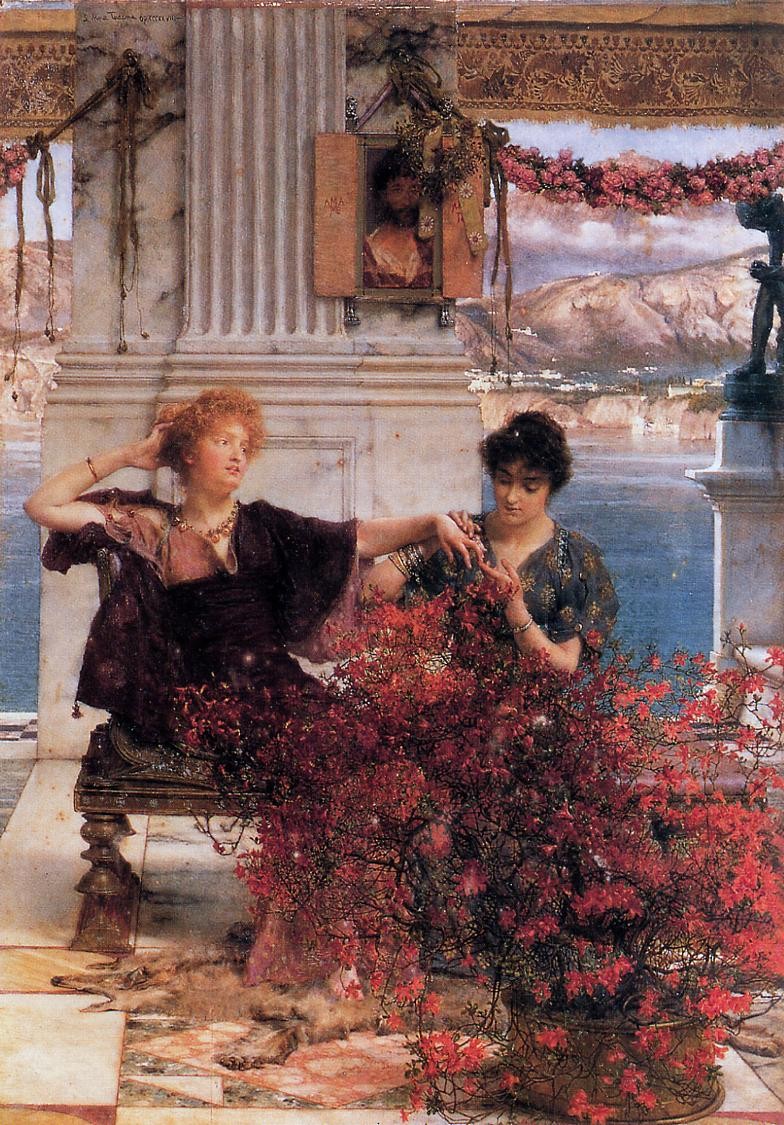 Love's Jewelled Fetter by Sir Lawrence Alma-Tadema