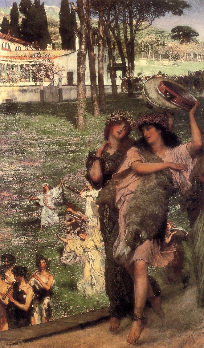 On the Road to the Temple of Ceres by Sir Lawrence Alma-Tadema