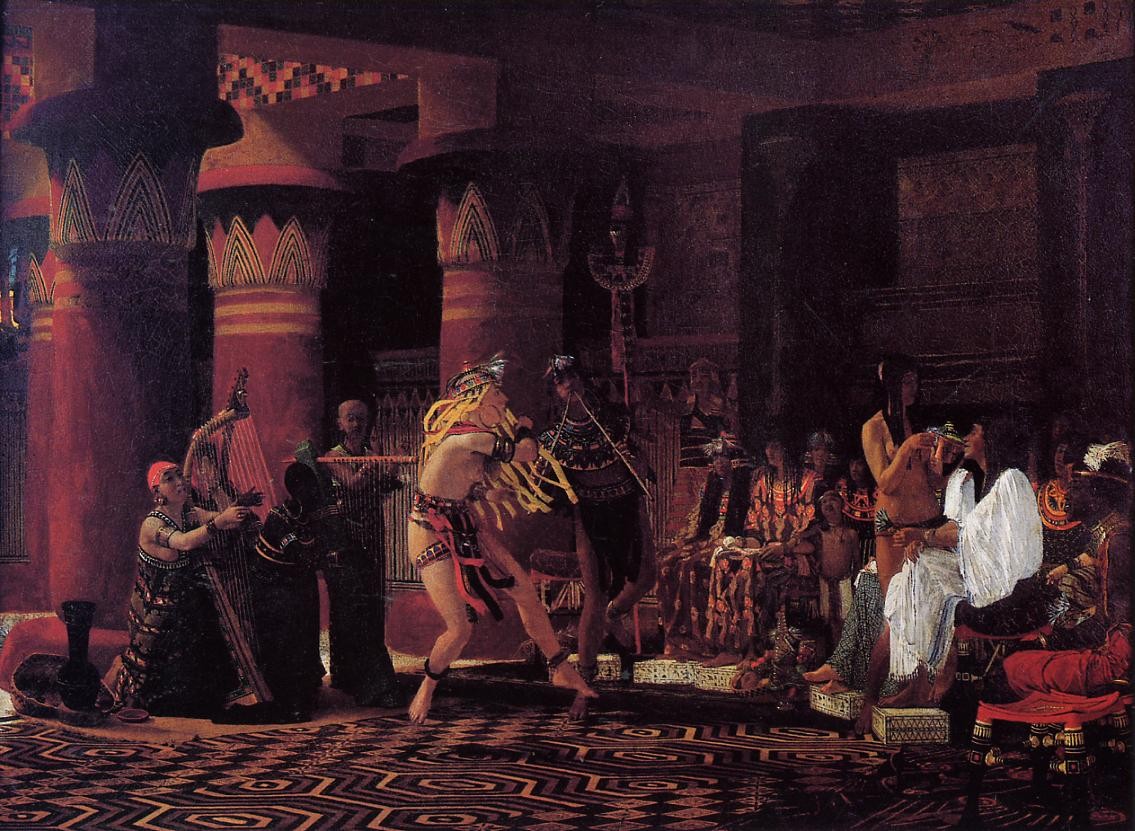 Pastimes in Ancient Egyupe 3 000 Years Ago by Sir Lawrence Alma-Tadema