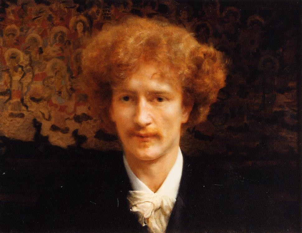 Portrait of Ignacy Jan Paderewski by Sir Lawrence Alma-Tadema