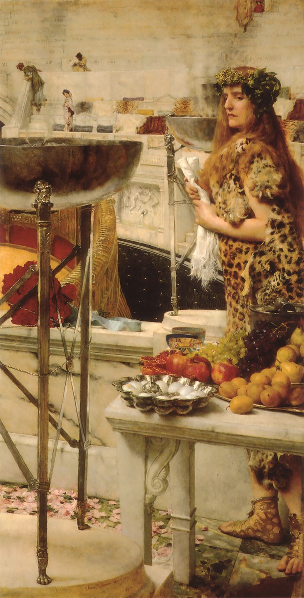 Preparation in the Coliseum by Sir Lawrence Alma-Tadema