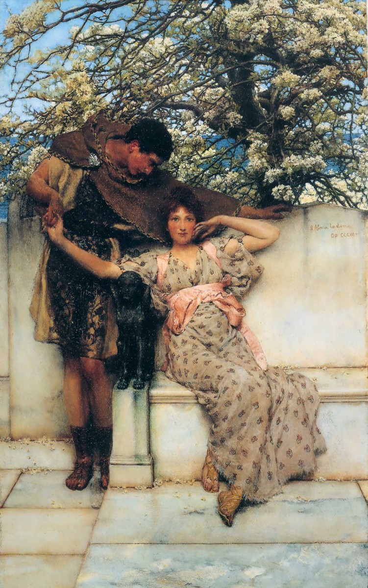 Promise of Spring by Sir Lawrence Alma-Tadema