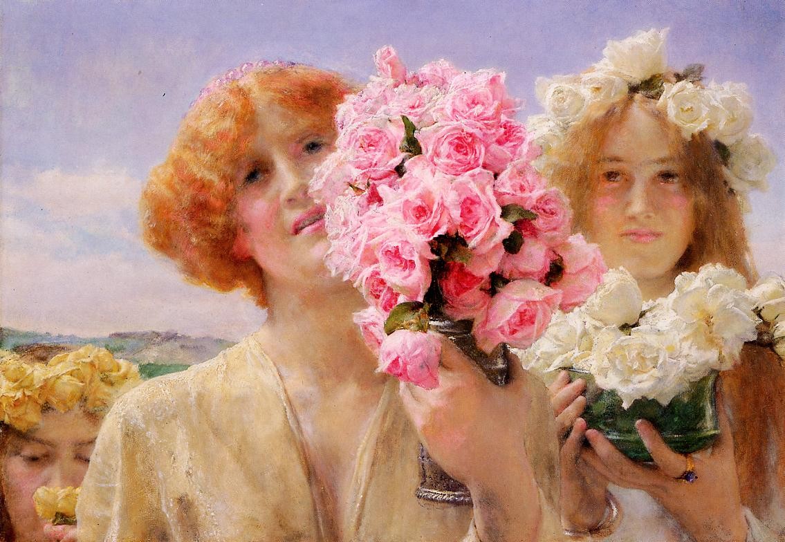 Summer Offering by Sir Lawrence Alma-Tadema