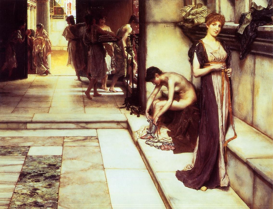 The Apodyterium by Sir Lawrence Alma-Tadema