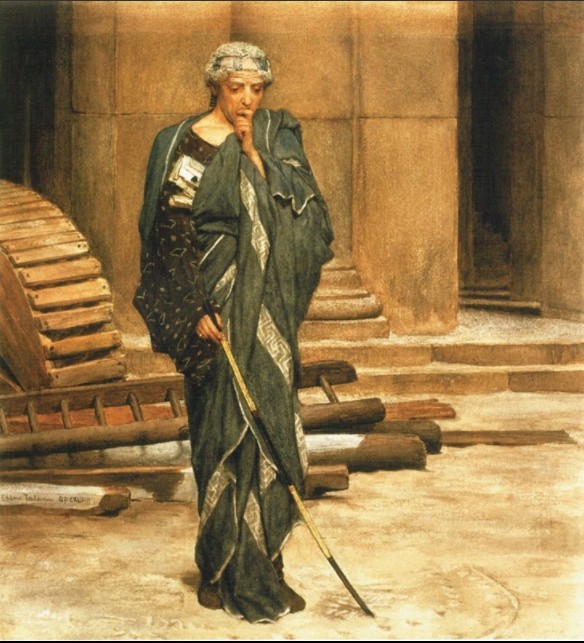 The Architect of the Coliseum by Sir Lawrence Alma-Tadema