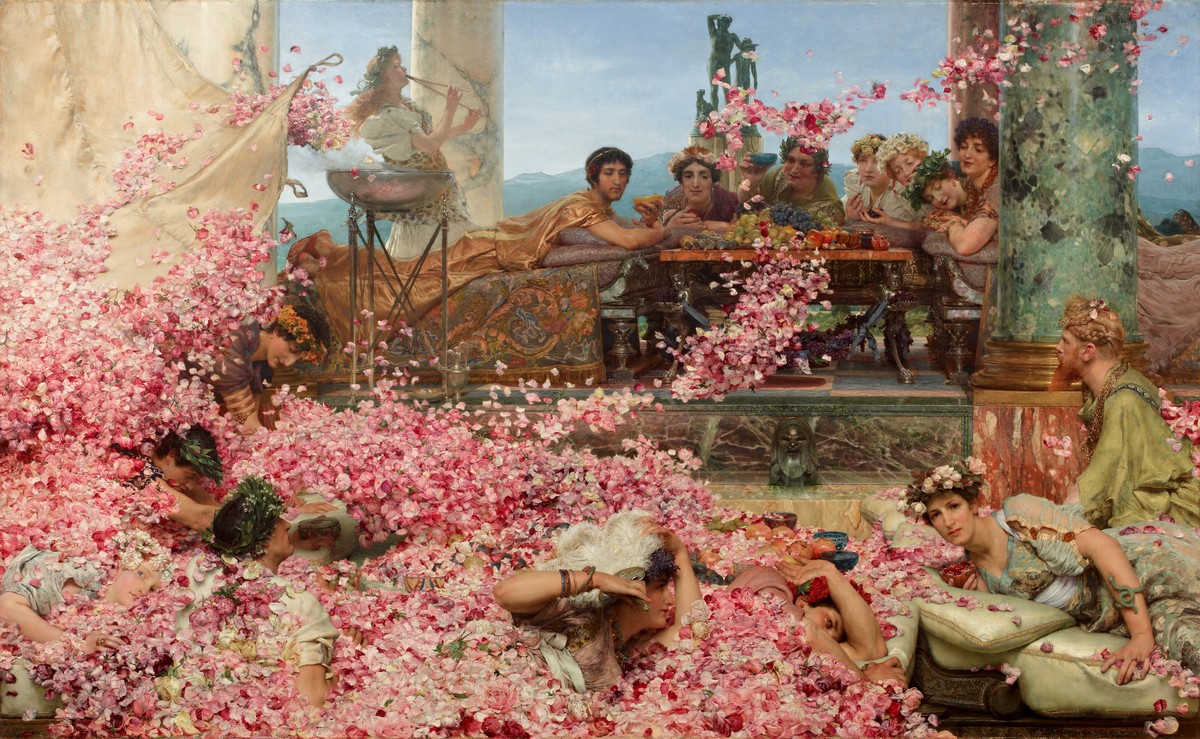 The Roses of Heliogabalus by Sir Lawrence Alma-Tadema