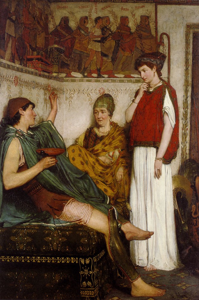 The Soldier of Marathon by Sir Lawrence Alma-Tadema