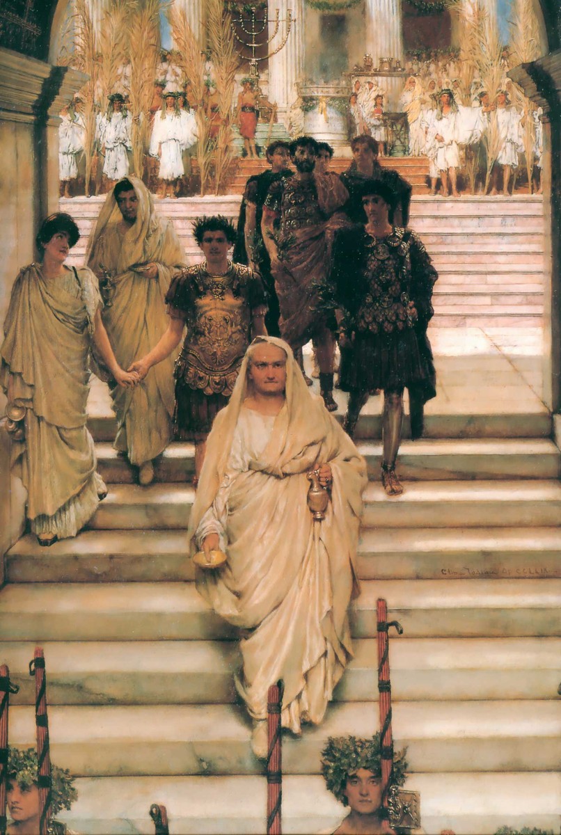 The Triumph of Titus by Sir Lawrence Alma-Tadema