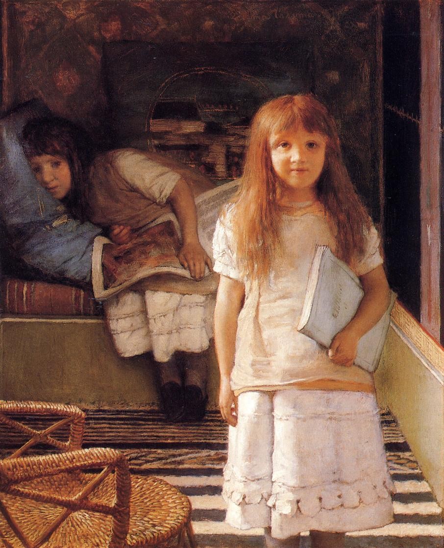 This is our Corner by Sir Lawrence Alma-Tadema