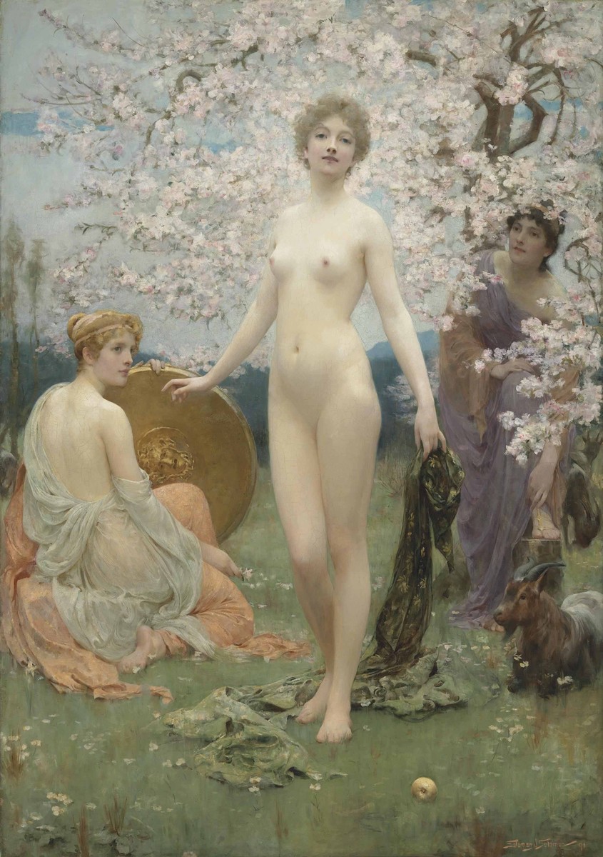 The Judgment of Paris by Solomon Joseph Solomon