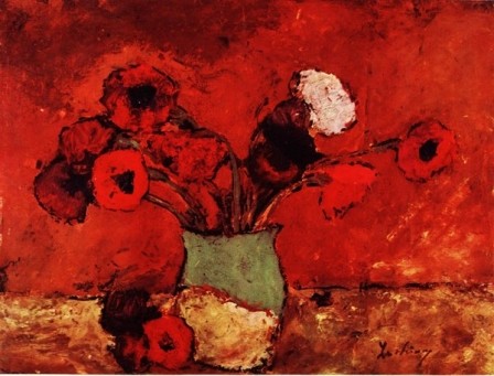 Carnations and Poppies by Stefan Luchian