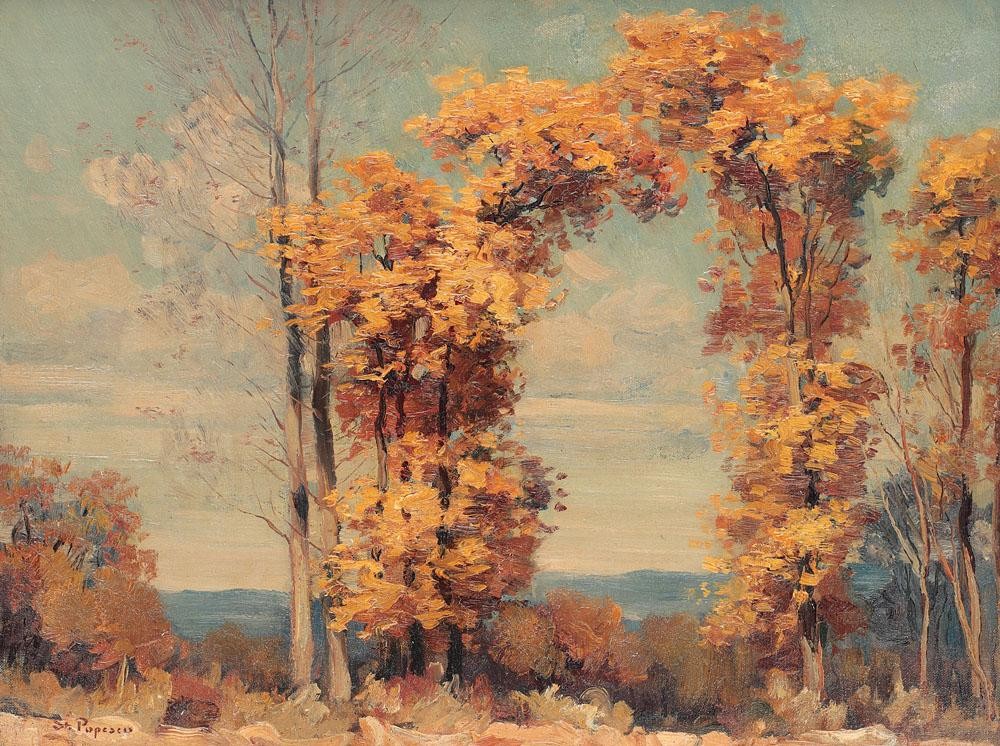 Autumn Landscape by Stefan Popescu