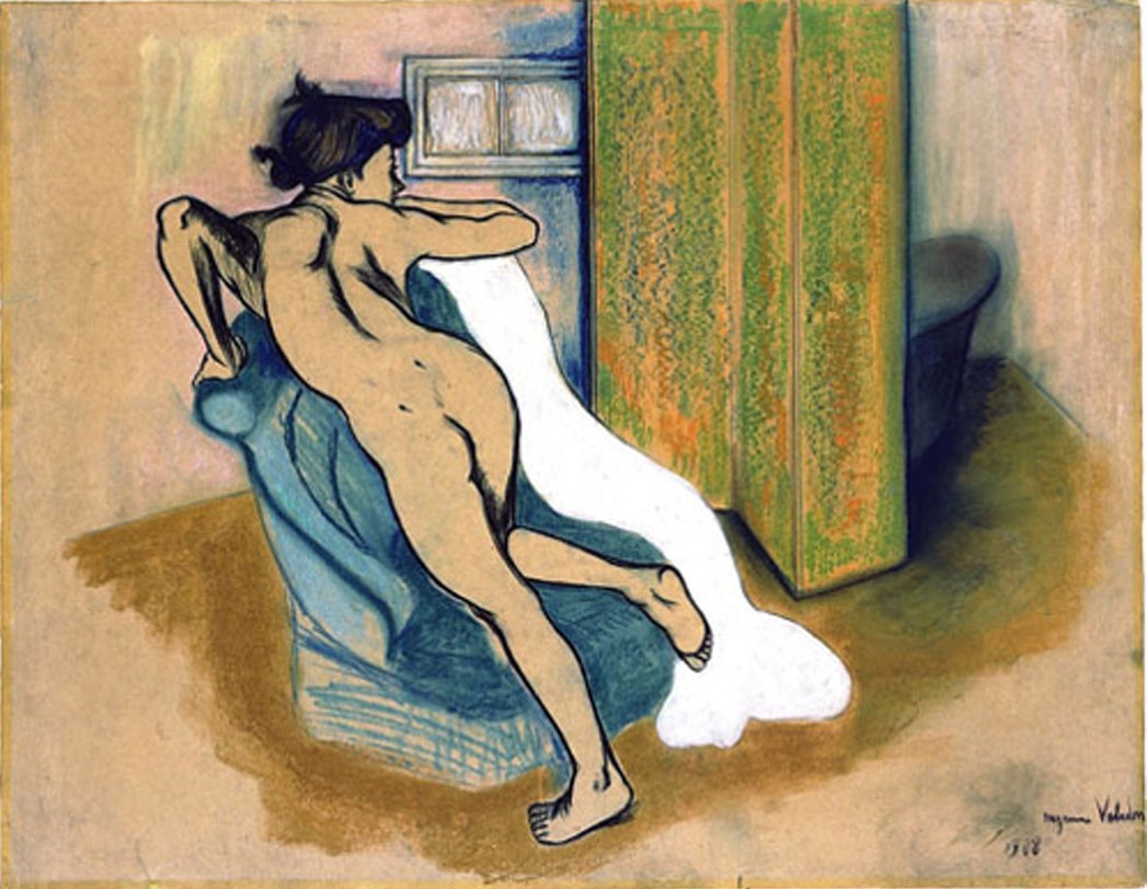 After the bath by Suzanne Valadon